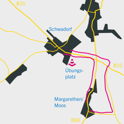 Skizze Pr&uuml;fungsrunde Margarethen/Moos
