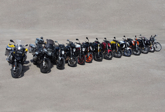 Die Motorrad Familie