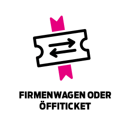 Firmenwagen oder Öffiticket